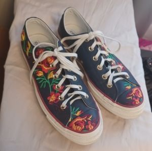 Embroidered Converse Shoes